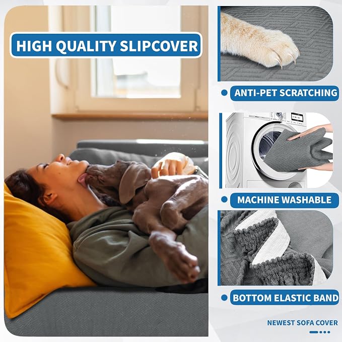 XINEAGE 2026 New 1 Piece Couch Covers - Image 6