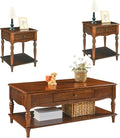 Living Room Table Set-One Rectangular Coffee Table and Two Square End Tables by MODERION-YourHomeSoulMate