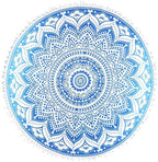 Mandala Floor Pillow Cover Meditation Cushion Seating Throw Hippie Round - Image 6