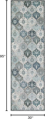 Lahome Moroccan Washable Runner Rug - Image 2
