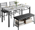 IRONCK Dining Table Set for 4, Kitchen Table by IRONCK