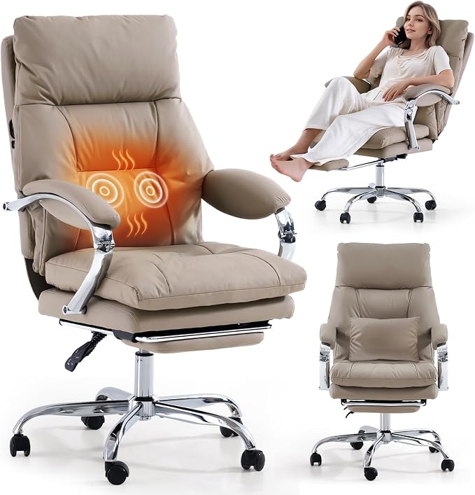 LEAGOO Heated and Massage Office Chairs by LEAGOO