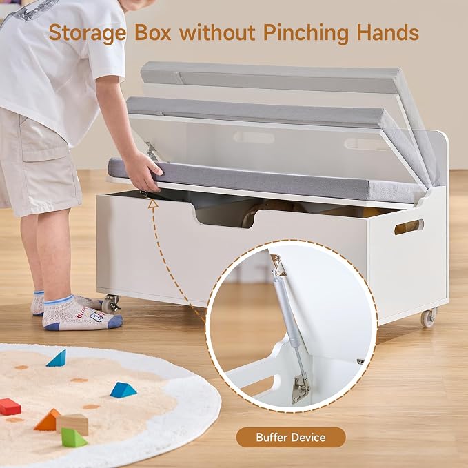 ONBRILL Kids Bookshelf and Toy Storage Organizer - Image 6