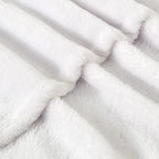 BEDELITE Fleece Blanket Soft Plush Twin Size Blanket White 60"x80" | Ultra Soft - Image 7