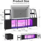 Casaottima LED TV Stand for 50–65 Inch TVs - Image 3