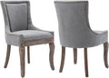 Modern Dining Chairs Set of 2, High Back Dining Chairs Side Chairs by MZDOO