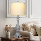 Cinkeda 29" Tall Farmhouse Table Lamp - Image 6