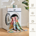 LUTBM Boho Throw Blanket for Bed Cotton Summer Blankets for Bedroom Living Room - Image 8