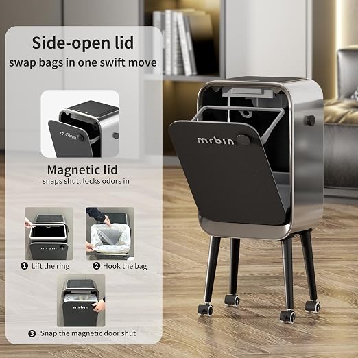 Mrbin Motion Sensor Bathroom Trash Can - Image 5