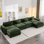 Oprisen 154" Modular Sectional Sofa, Comfy Cloud Couch Sectional Sofa by Oprisen