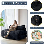 MAXYOYO Folding Sofa Bed, Convertible Sleeper Chair - Image 5