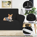 ZNSAYOTX Super Stretch Loveseat Covers, New Striped Love Seat Slipcover - Image 4