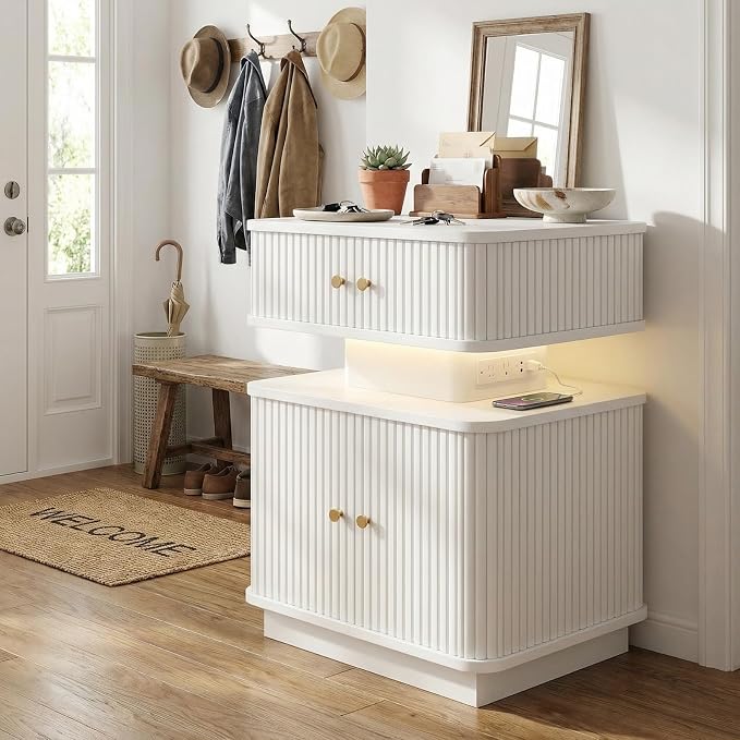 Night Stand, LED Nightstand, Modern Nightstand - Image 7