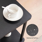 Apicizon 2 Tier End Table Set of 2, Small Side Table - Image 6