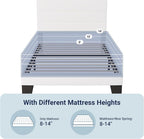 Allewie Twin Size Platform Bed Frame - Image 7