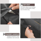 Patio Furniture Covers 4 Piece Set, 600D Heavy Duty Outdoor Furniture Covers - Image 6