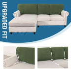 H.VERSAILTEX Backrest Cushion Covers Sectional Couch Back Cushion Covers - Image 7