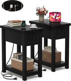 Armocity Narrow End Table Set of 2 by Armocity