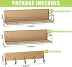 Magnetic Spice Rack for Refrigerator, 5 Pack Metal Strong Magnet Spice - Image 2