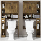 Vabches Over The Toilet Storage Cabinet, Farmhouse Storage Cabinet Over Toilet - Image 7