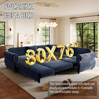 88.2" Sectional Sleeper Sofa - Image 6