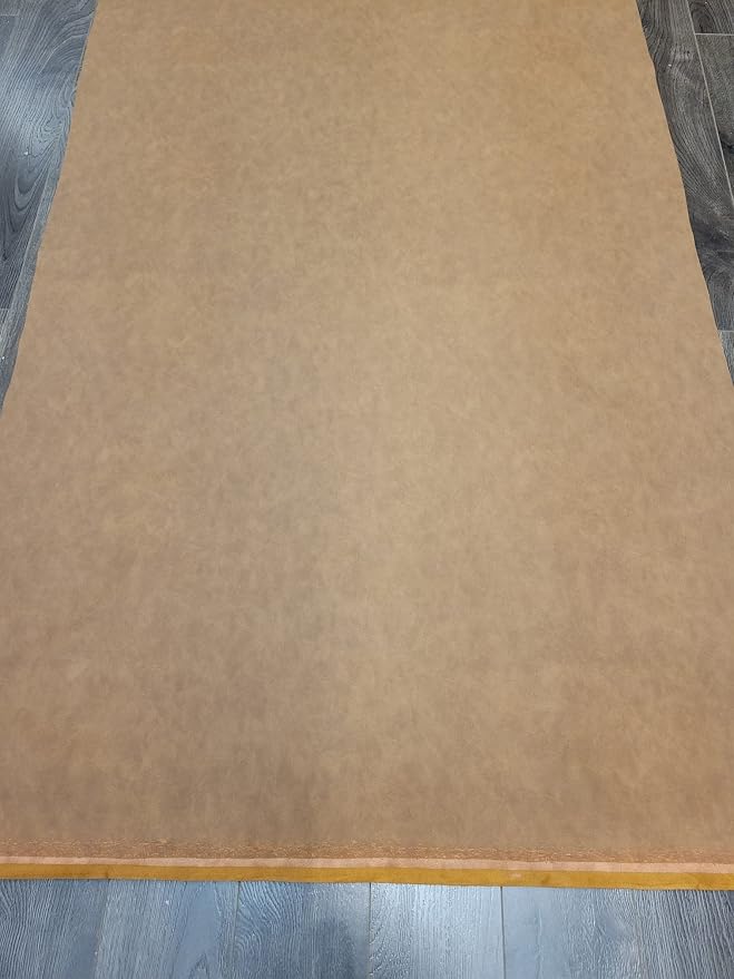 NAT Leathers | Desert Tan Tumbled Nubuck Soft Faux Vegan Leather PU | 3 Yard - Image 3