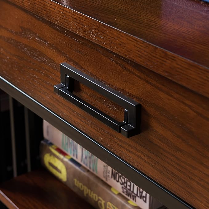 Leick Home SINCE 1912 Ironcraft Foyer Bookcase - Image 5