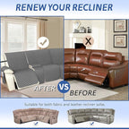 Arfntevss Recliner Sectional Couch Covers 1OO% Waterproof L Shape Sofa Cover - Image 5