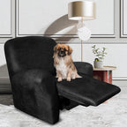 ANARACHON Leather Look Recliner Chair Covers Stay in Place 4-Piece Recliner - Image 2
