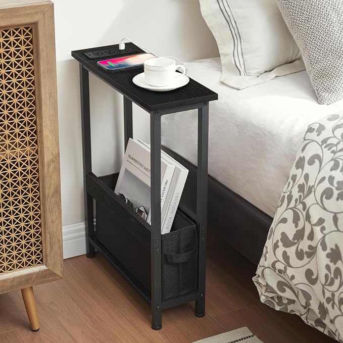 BAMGROW Slim Charging End Table - Image 6