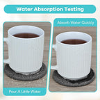 Coasters Set of 8, Absorbent Coasters - Image 4