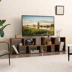 Tangkula 3 Pieces Console TV Stand, Free-Combination Entertainment Center - Image 2