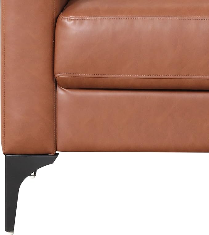 Serta Triton 78" Sofa, Transitional Modern, Dreamcoil Comfort, Metal Legs - Image 8