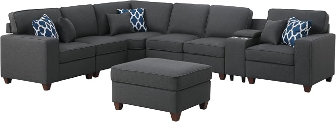 Ball & Cast 127" L-Shaped Sectional Couch - Image 2
