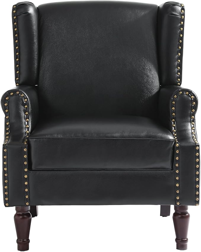 Pia Ricco High Back Floral Accent Chair - Image 6