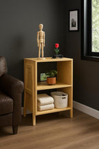 Bamboo Coffee Table Set of 2 – Modern End Tables - Image 3