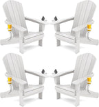 SERWALL Adirondack Chair with Cup Holders by SERWALL