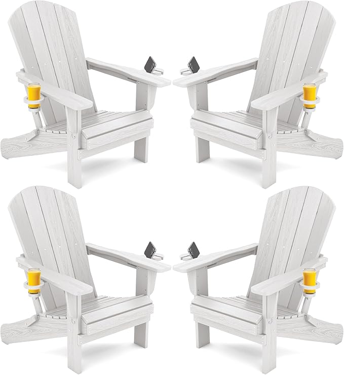 SERWALL Adirondack Chair with Cup Holders by SERWALL
