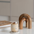 PEAKOLY Wood Arch Bookshelf Decor - Image 5