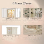 Anwick Corner Display Curio Cabinets - Image 5