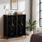 Dresser for Bedroom Dresser for Closet Abstract Marble Fluid Art Painting - Image 5