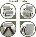 Mid Century Modern Accent Chairs Set of 2 - Image 6