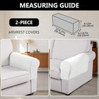 UNBBRRL Stretch Couch Armrest Covers - Image 2
