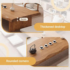 Japanese Tatami Wooden Coffee Table Palace Style Small Wooden Tables - Image 3