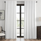 Topfinel Cream White 78 Inch Living Room Boho Curtains 2 Panels Set 100% by Topfinel