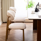 UVV Dining Chairs Set of 8, Metal Kitchen Chairs - Image 2