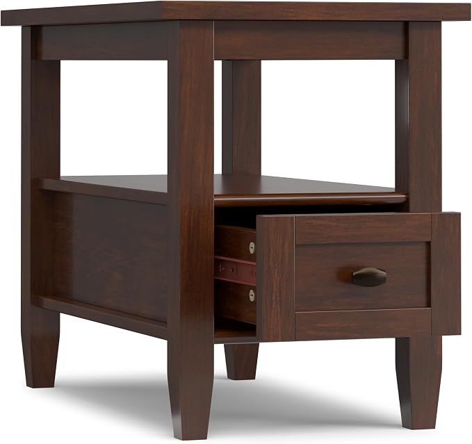 SIMPLIHOME Warm Shaker End Table - Image 5