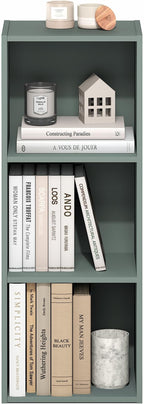 Furinno LUDER Book Shelf, 3-Cube Bookshelf, Bookcase - Image 5