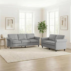 Living Room Sofa Sets 2 Piece, Modern 3 Seater Sofa and Loveseat Couch Sets - Image 7