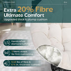 Bme 40" Ergonomic Wicker Papasan Chair - Image 3